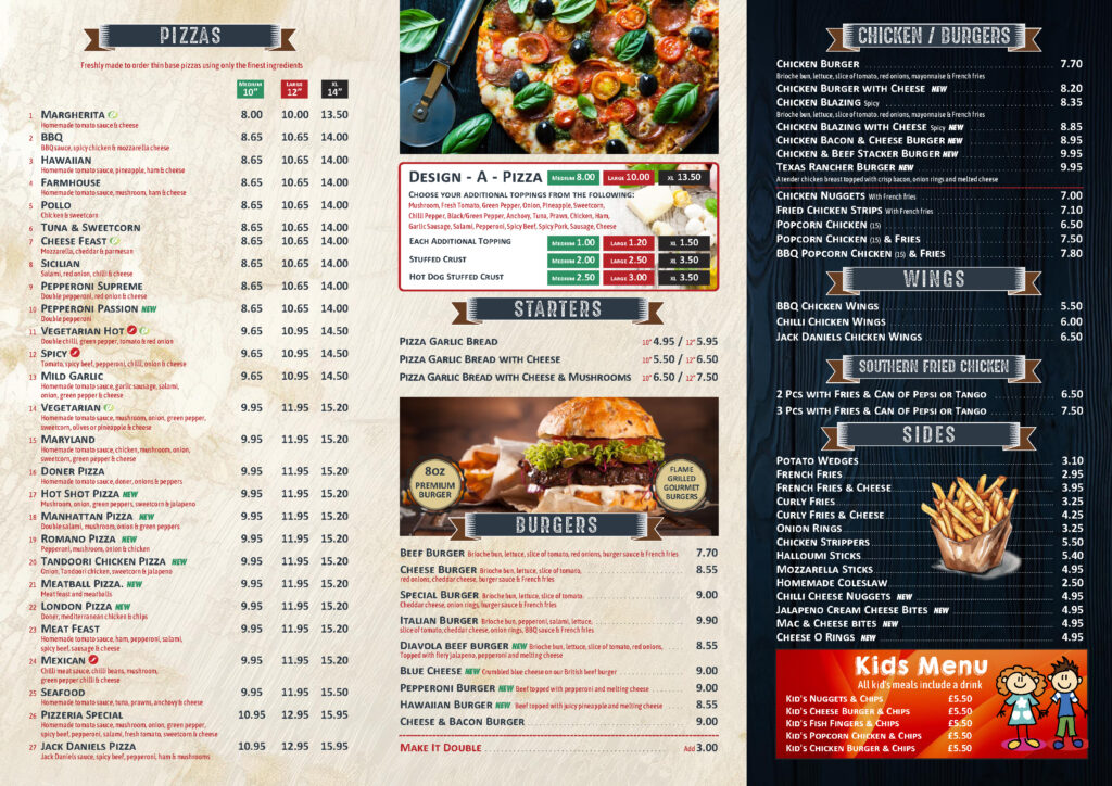 Pizza Crew 326 Page 2 | Pizza Crew & Café Pizzeria | Fast Food Delivery in Cotgrave, Nottingham